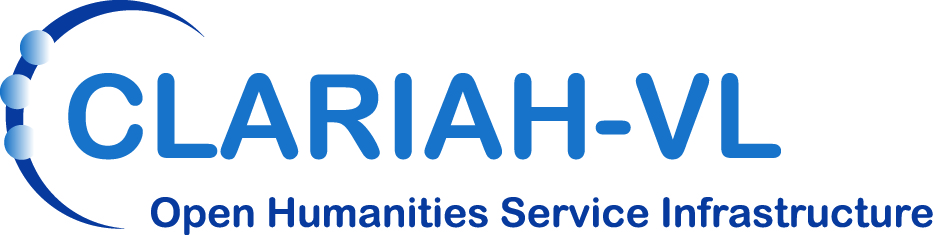 CLARIAH-VL Open Humanities Service Infrastructure