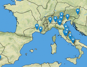 Spatial visialization of guilds